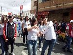 Participação da Etec Itapeva no desfile de aniversário de Itapeva