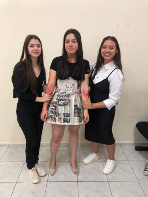 Trabalho de Ética da professora Jeniffer e seus alunos de Serviços Jurídicos