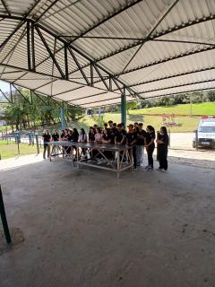 Alunos de Ribeirão Branco visitam a ETEC e FAIT