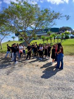 Alunos de Ribeirão Branco visitam a ETEC e FAIT