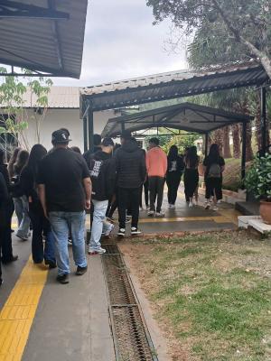 Alunos de Ribeirão Branco visitam a ETEC e FAIT