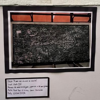 Projeto OlhArte do professor Heverton e seus alunos