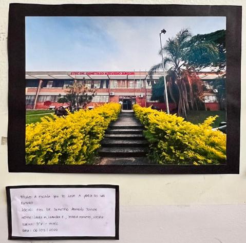 Projeto OlhArte do professor Heverton e seus alunos