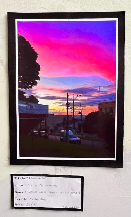 Projeto OlhArte do professor Heverton e seus alunos