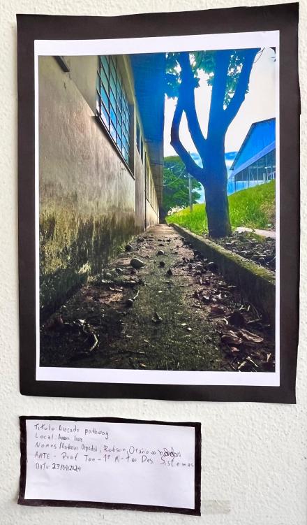 Projeto OlhArte do professor Heverton e seus alunos