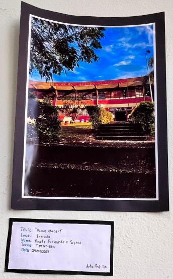 Projeto OlhArte do professor Heverton e seus alunos