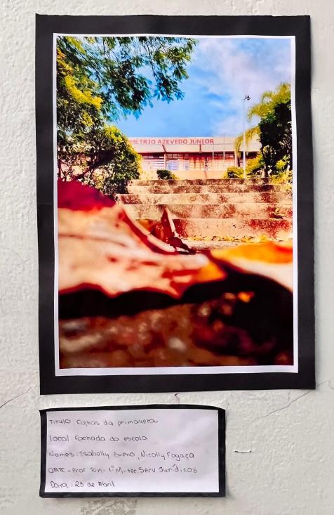 Projeto OlhArte do professor Heverton e seus alunos