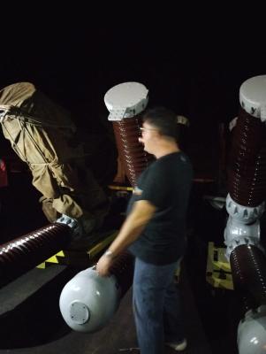 Eletrotécnica em visita técnica em Furnas