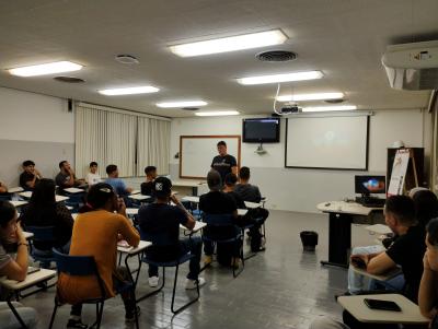 Eletrotécnica em visita técnica em Furnas