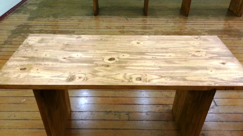 Fabricação das Mesas da nova Sala de Coordenação